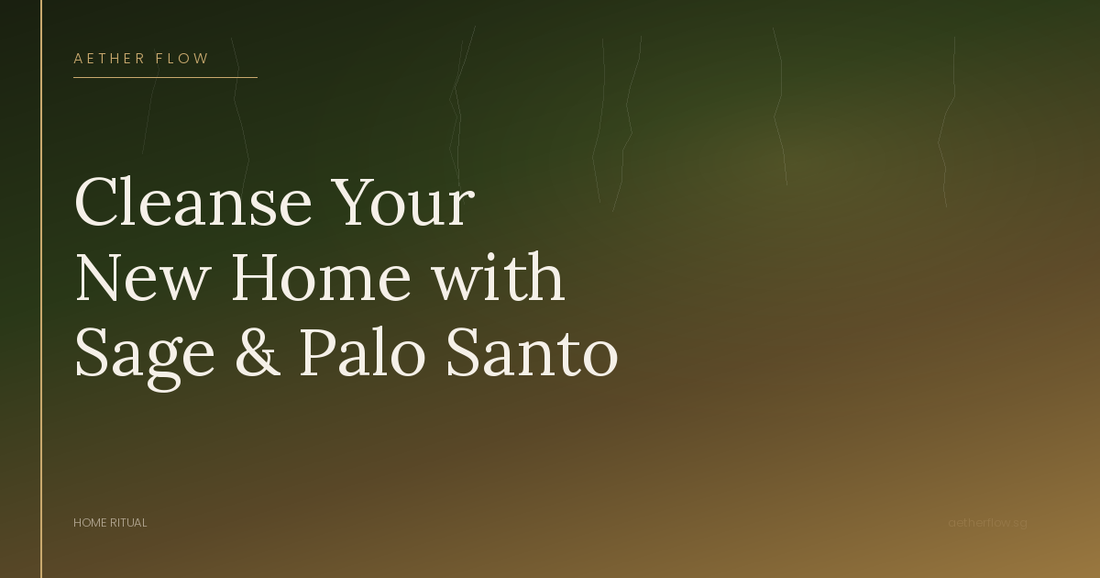 Cleanse Your New Home with Sage & Palo Santo