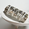 Dried White Sage & Lavender Bundle — Natural Herb Bundle | Calming Smoke Cleanse