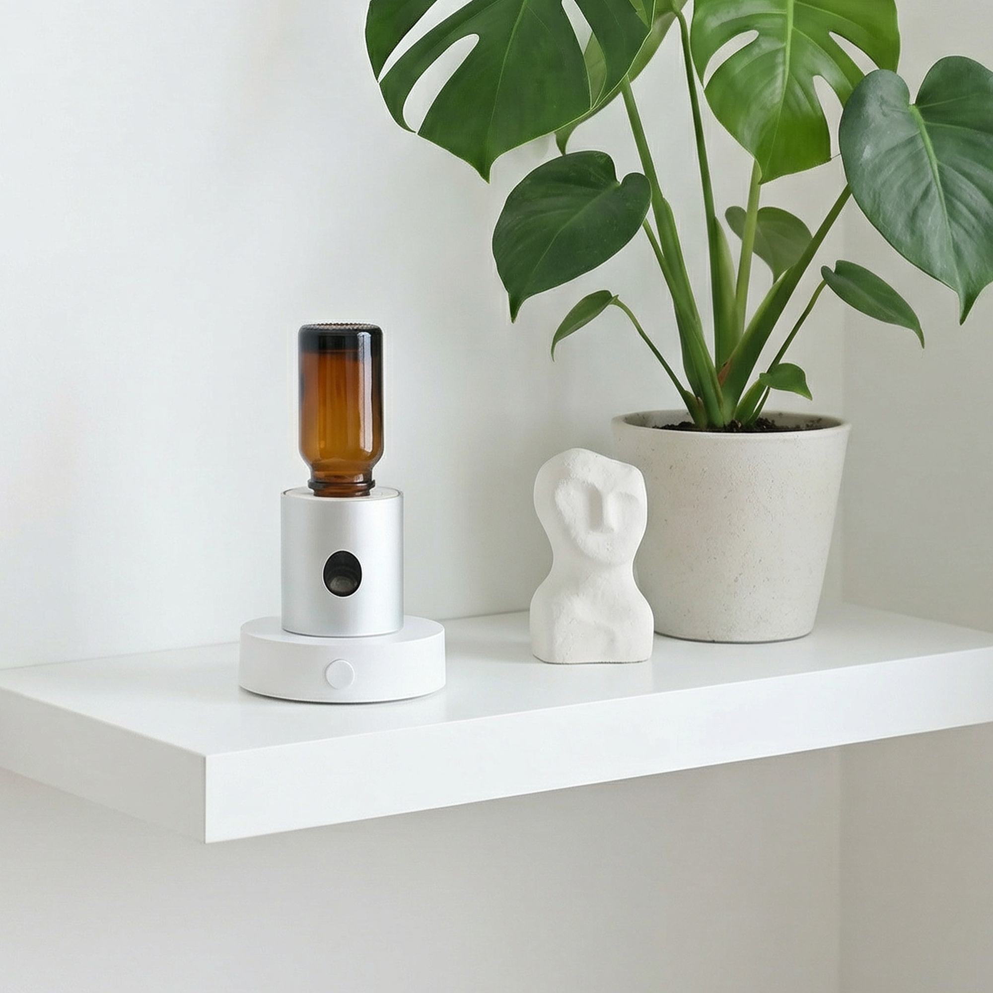 Mini Portable Nebulizer — Waterless Essential Oil Diffuser | Type-C Magnetic | Fits 5–100ml Bottles