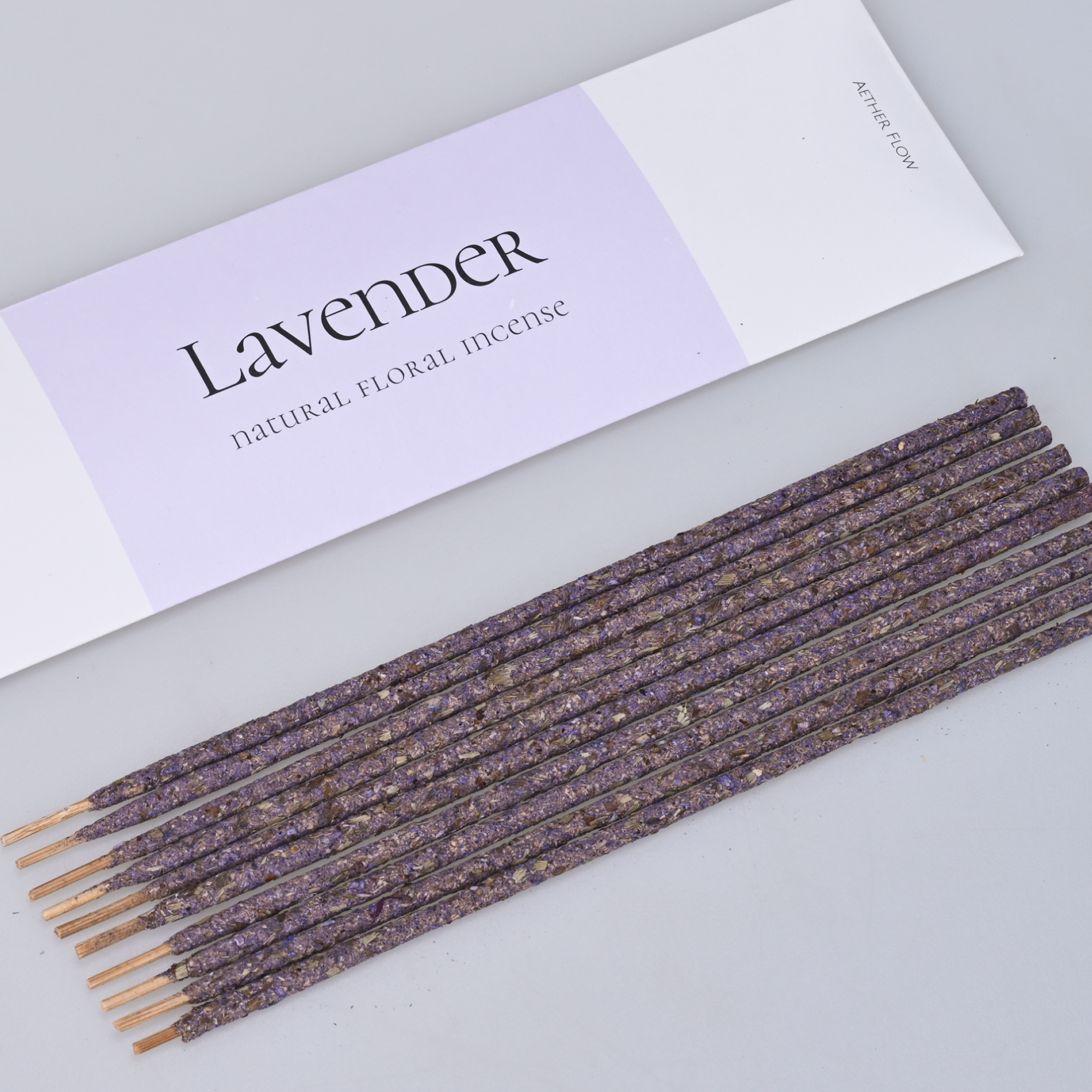 Raw Bloom Incense Sticks | Rose · Lavender · Jasmine · Osmanthus — Natural Flower Petal Incense