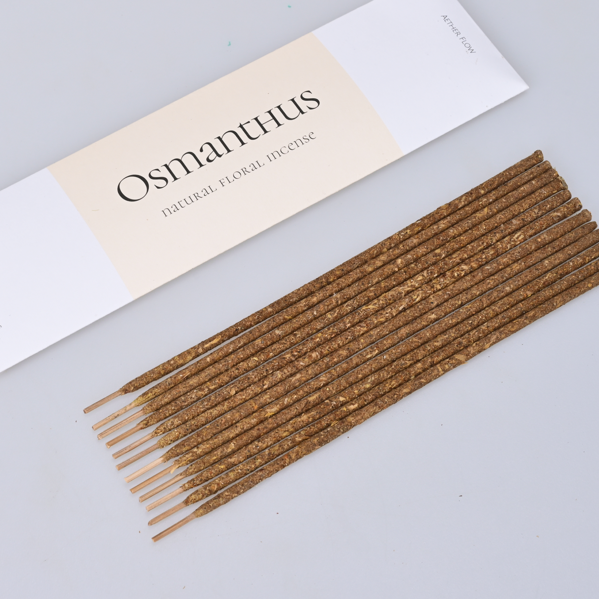 Raw Bloom Incense Sticks | Rose · Lavender · Jasmine · Osmanthus — Natural Flower Petal Incense