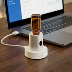 Mini Portable Nebulizer — Waterless Essential Oil Diffuser | Type-C Magnetic | Fits 5–100ml Bottles