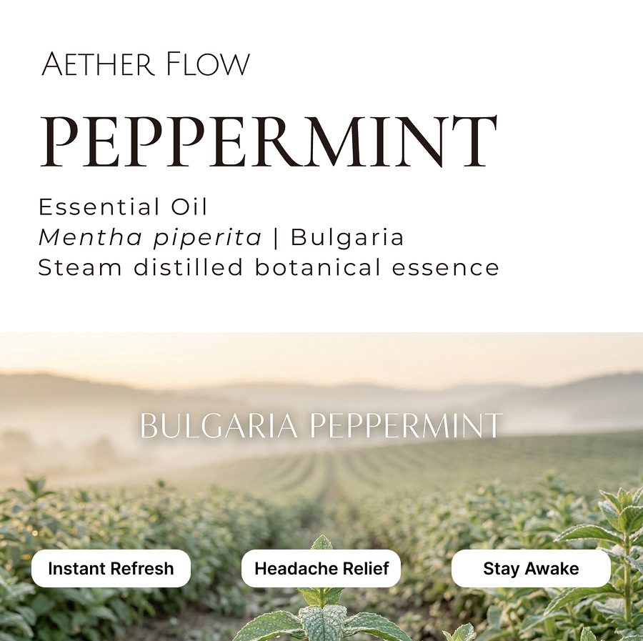 Pure Essential Oils — Single Origin | 10ml | Lavender · Eucalyptus · Peppermint · Sandalwood & More
