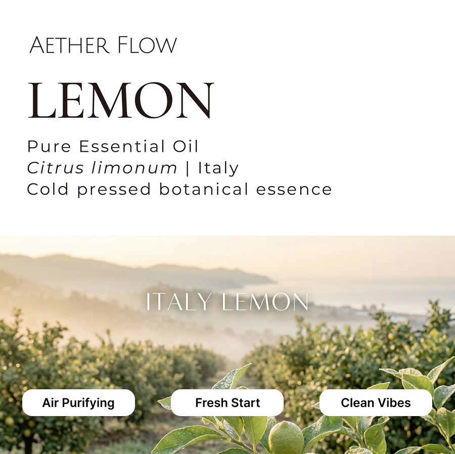 Pure Essential Oils — Single Origin | 10ml | Lavender · Eucalyptus · Peppermint · Sandalwood & More