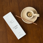 AETHER FLOW Coffee Hug incense gift set with mini ceramic coffee cup incense holder – view 2