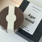 Natural Incense Coils | Agarwood · Sandalwood · Mugwort · White Cedar — 4-Hour Burn