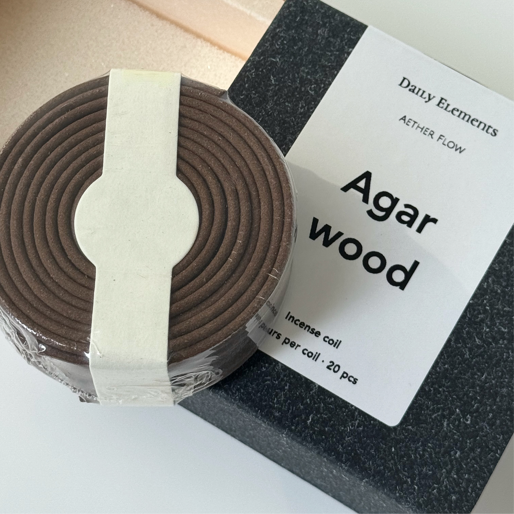 Natural Incense Coils | Agarwood · Sandalwood · Mugwort · White Cedar — 4-Hour Burn