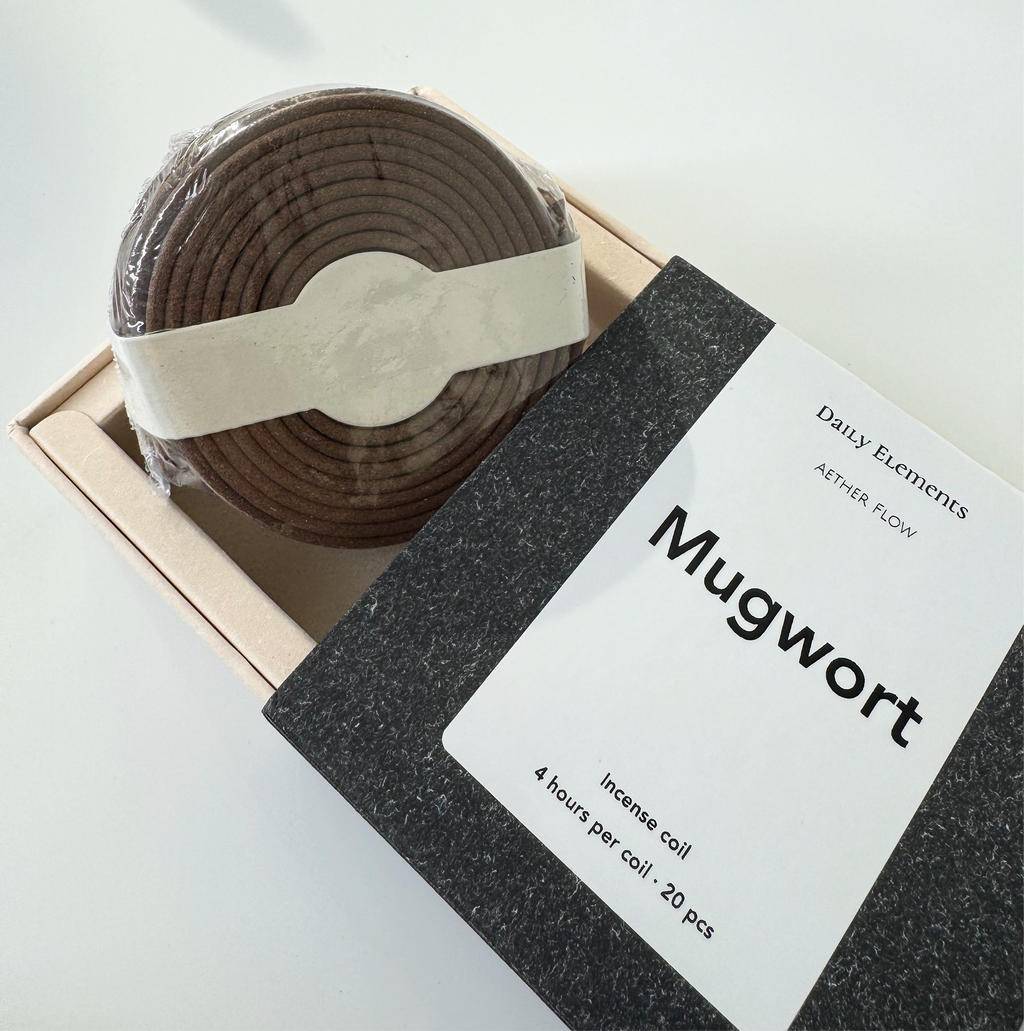 Natural Incense Coils | Agarwood · Sandalwood · Mugwort · White Cedar — 4-Hour Burn