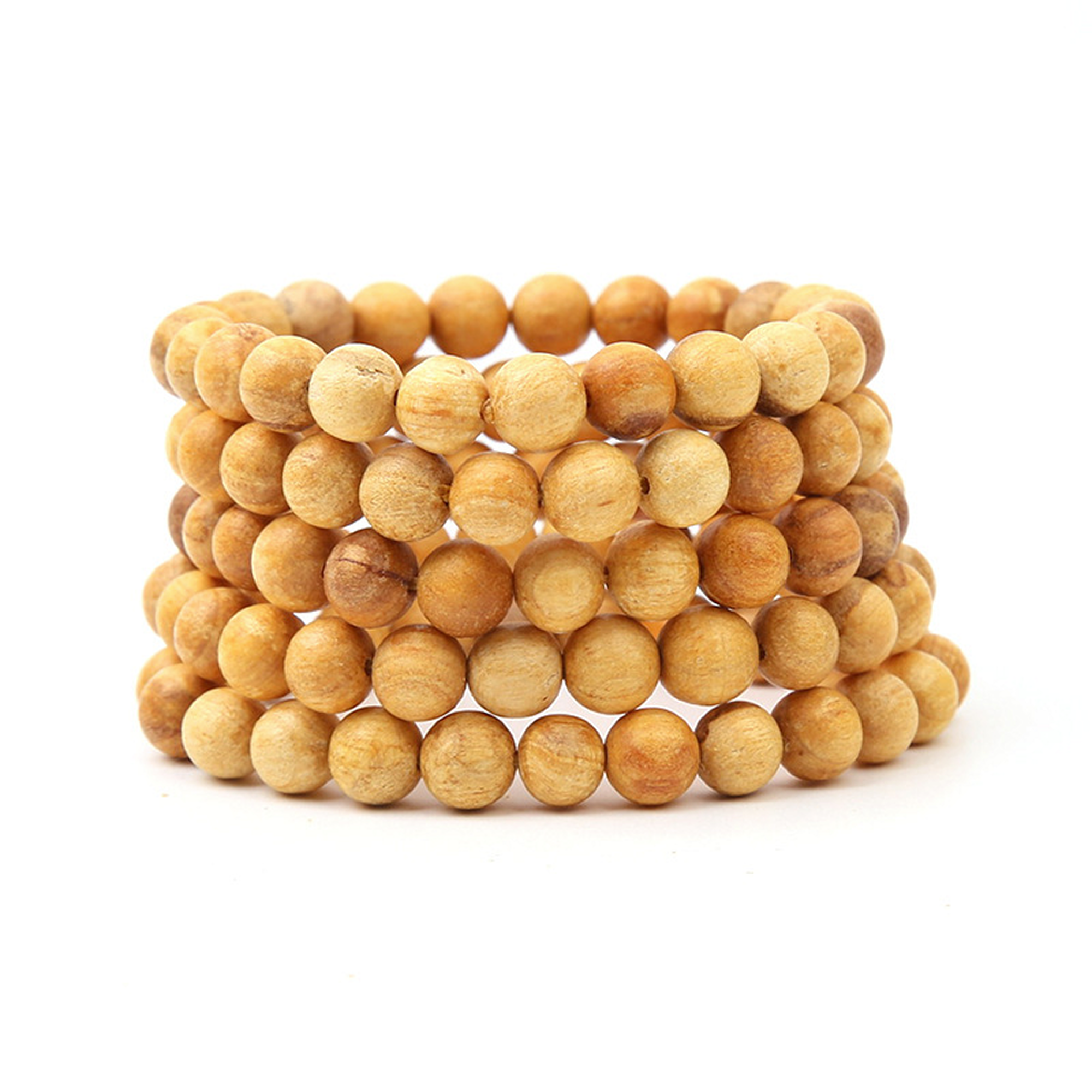 Palo Santo Bracelet — High-Resin Peru Wood | Wearable Aromatherapy | 8mm · 10mm · 12mm