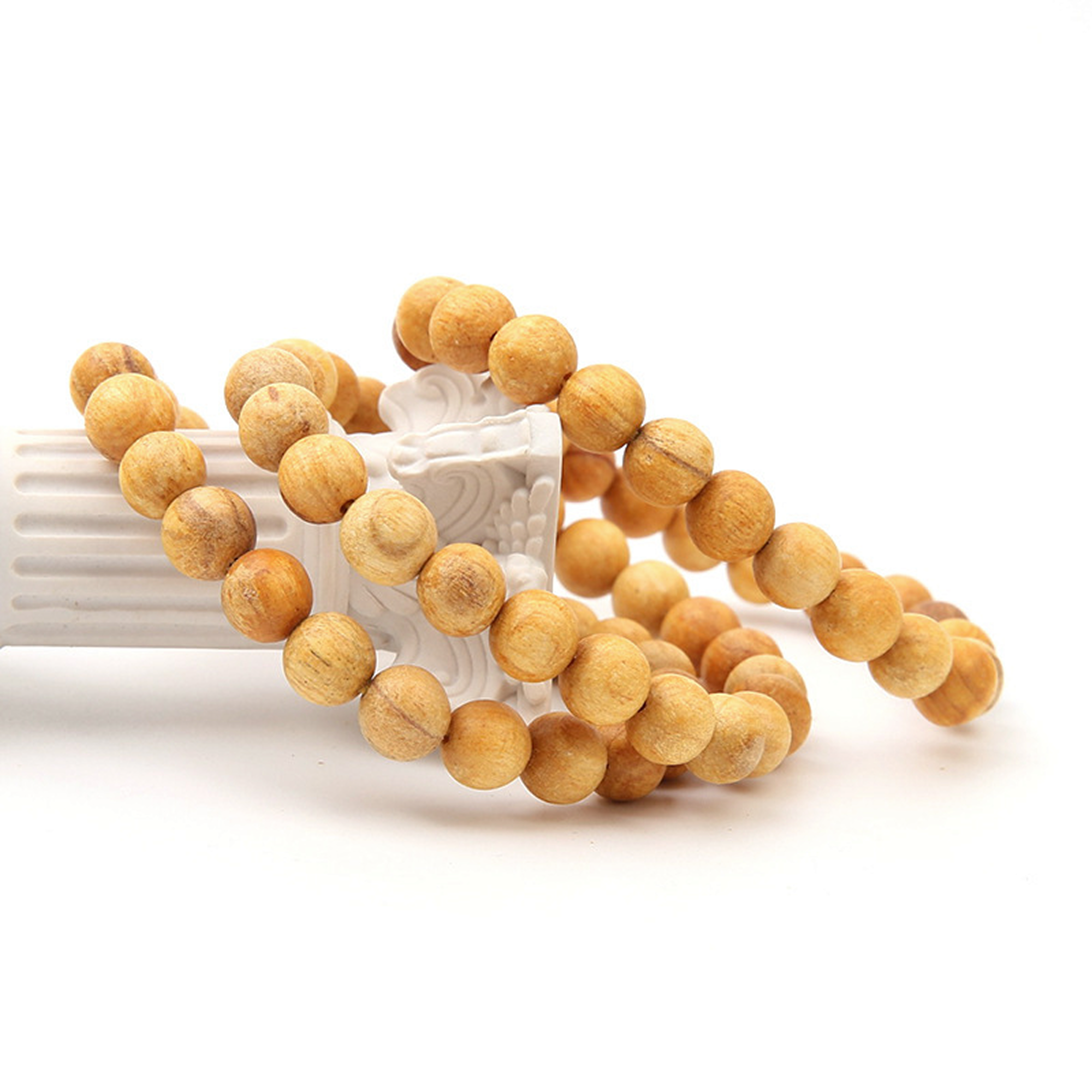 Palo Santo Bracelet — High-Resin Peru Wood | Wearable Aromatherapy | 8mm · 10mm · 12mm