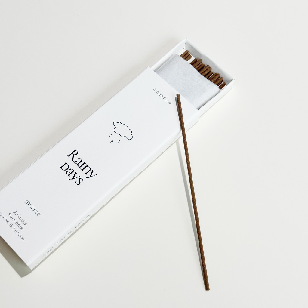The Retreat Series Incense Sticks | Calm Mint · Rainy Days · Zen Oasis — Premium Botanical Blends