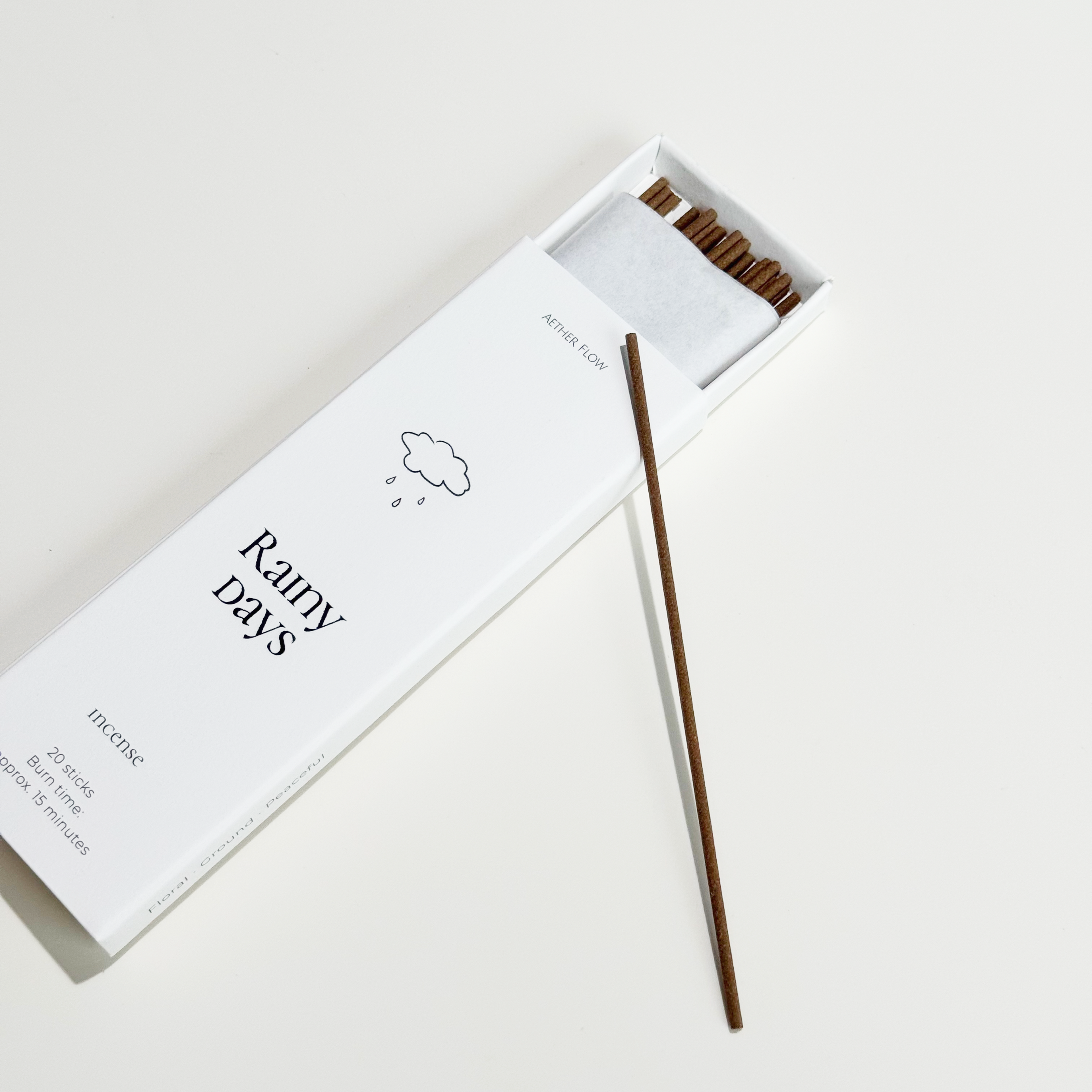 The Retreat Series Incense Sticks | Calm Mint · Rainy Days · Zen Oasis — Premium Botanical Blends