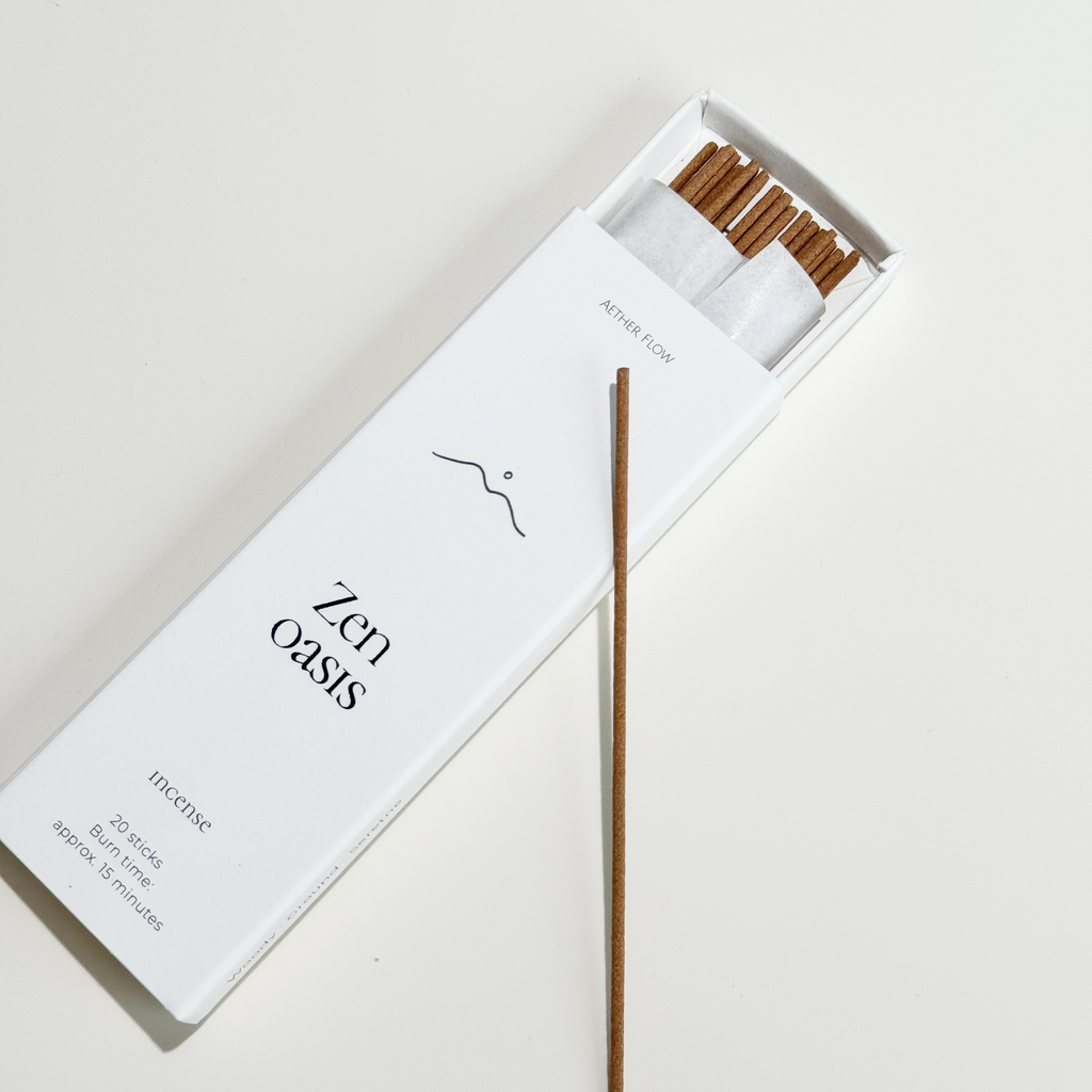 The Retreat Series Incense Sticks | Calm Mint · Rainy Days · Zen Oasis — Premium Botanical Blends