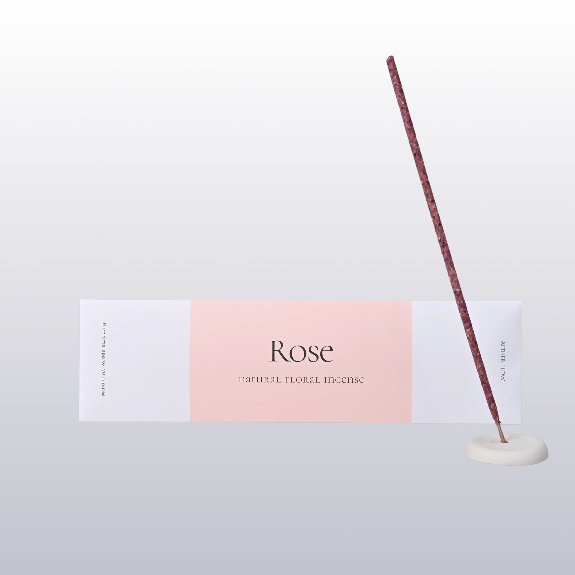 Raw Bloom Incense Sticks | Rose · Lavender · Jasmine · Osmanthus — Natural Flower Petal Incense