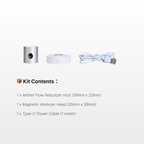 Mini Portable Nebulizer — Waterless Essential Oil Diffuser | Type-C Magnetic | Fits 5–100ml Bottles