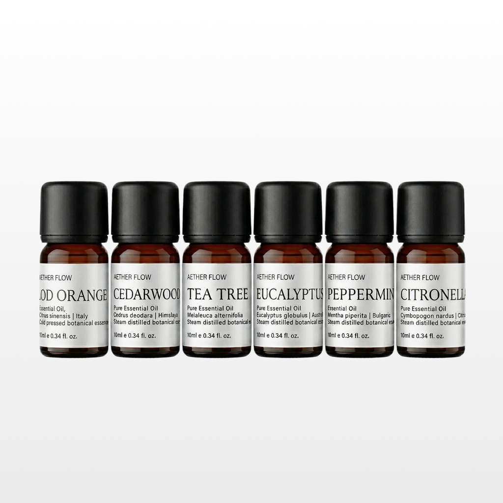 Pure Essential Oils — Single Origin | 10ml | Lavender · Eucalyptus · Peppermint · Sandalwood & More