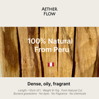 AETHER FLOW Peru Palo Santo sticks