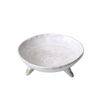 AETHER FLOW Kohiki Handcrafted Ritual Bowl — 16cm Tripod Ceramic for Palo Santo & Sage Bundles