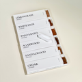 Natural Incense Sticks | Palo Santo · White Sage · Lemongrass · Agarwood · Sandalwood · Cedar · Lavender · Eucalyptus