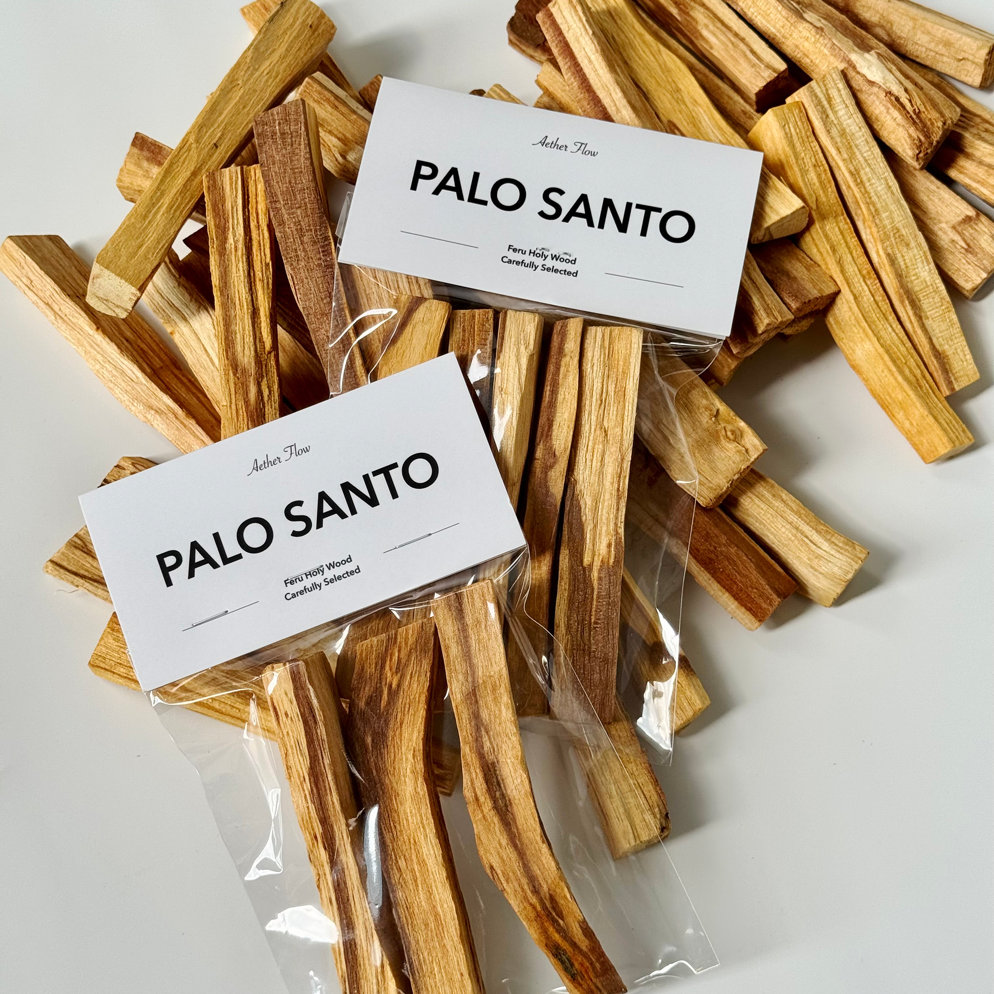 Palo Santo Sticks — High Resin, Peru Origin | Natural Energy Cleansing Wood