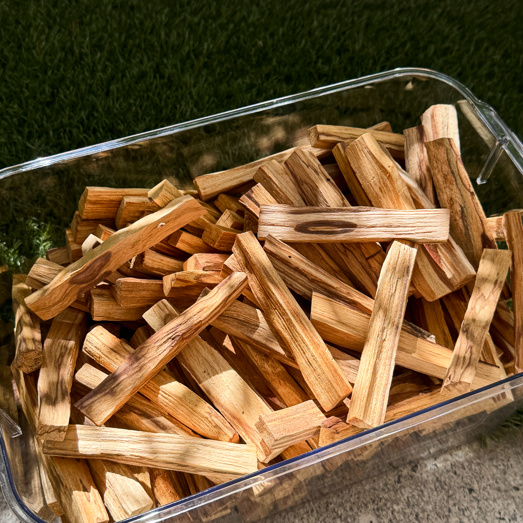 Palo Santo Sticks — High Resin, Peru Origin | Natural Energy Cleansing Wood
