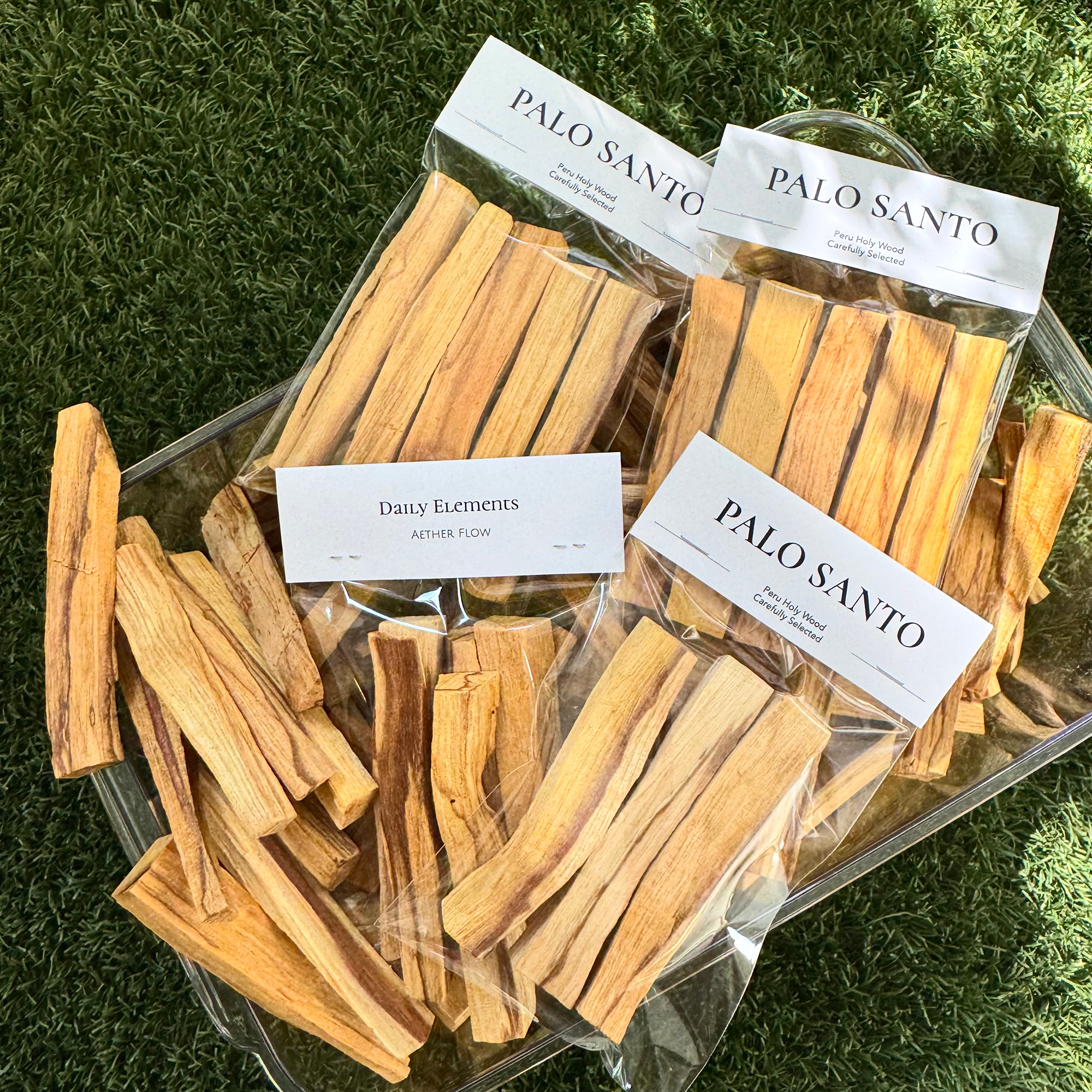 Palo Santo Sticks — High Resin, Peru Origin | Natural Energy Cleansing Wood