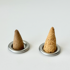 Natural Incense Cones | Palo Santo · White Sage · Blue Sage · Cedar — Space Cleansing & Purification