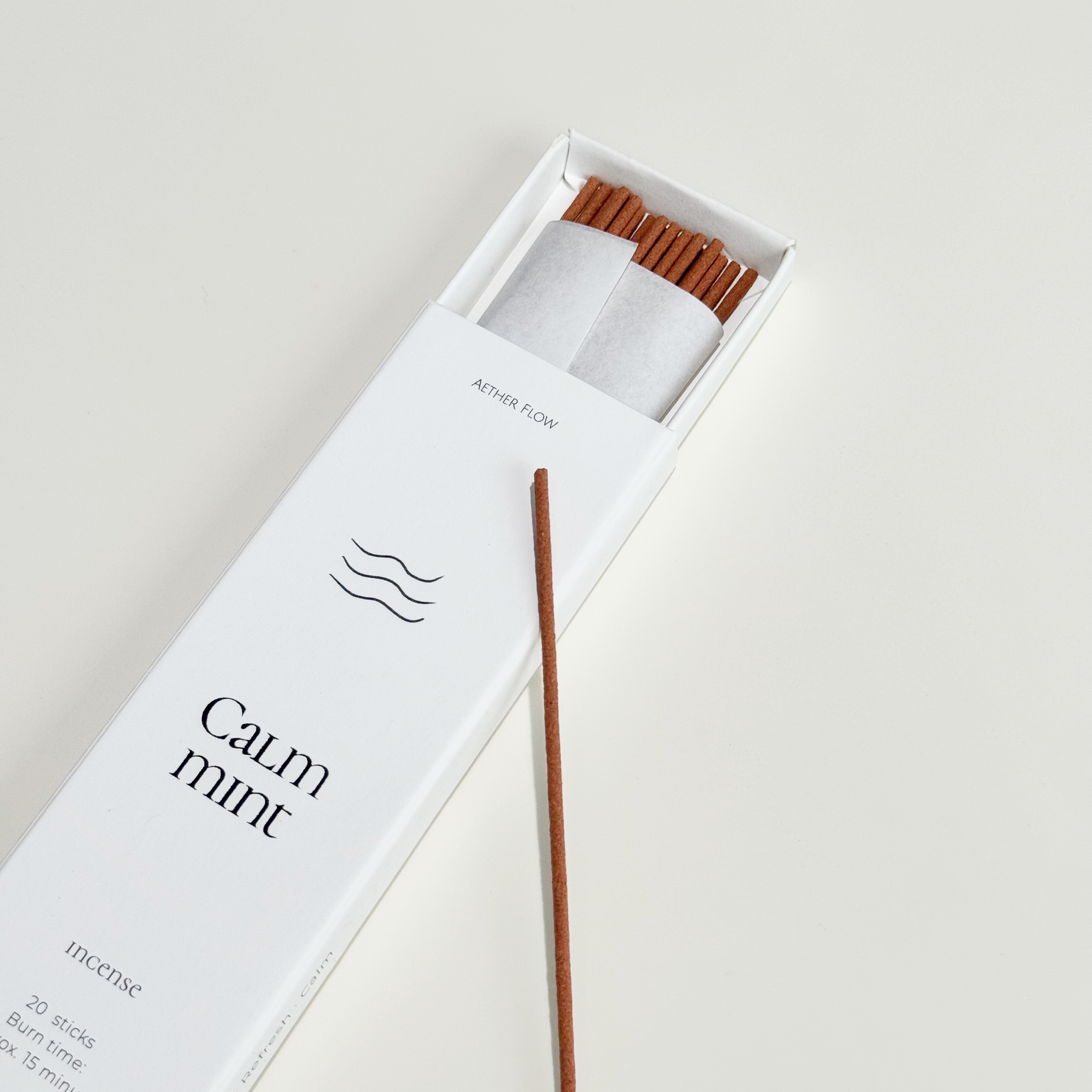 The Retreat Series Incense Sticks | Calm Mint · Rainy Days · Zen Oasis — Premium Botanical Blends