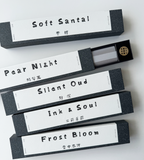 Heritage Collection Incense Sticks | Silent Agar · Pear Night · Frost Bloom · Soft Santal · Ink & Soul — Ancient Chinese Formulas