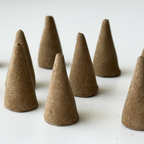 AETHER FLOW White Sage Incense Cones — Natural Space Cleansing Cones | Classic Herbal Scent